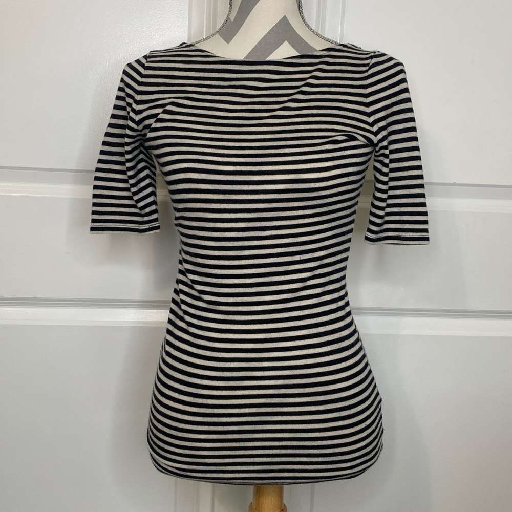 LAST CALL Club Monaco Small Striped Tee